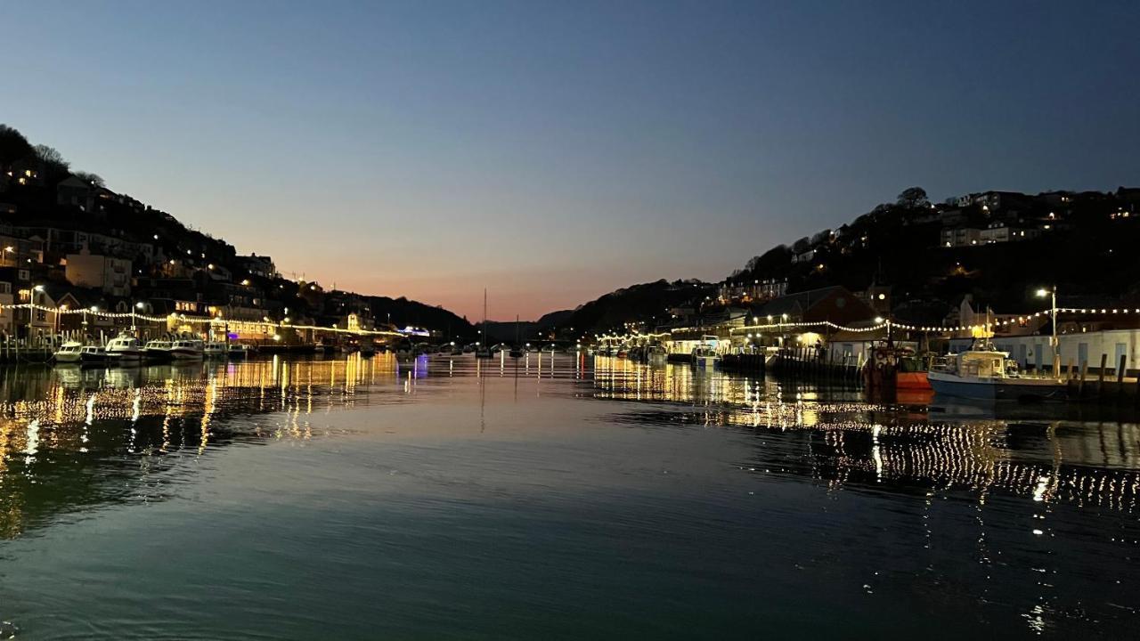 Lanescot, Harbour View With Terrace Looe